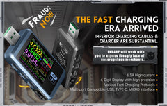 FNIRSI FNB48P USB Tester, Digital Voltmeter