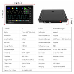 FNIRSI 1013D Plus Oscilloscope