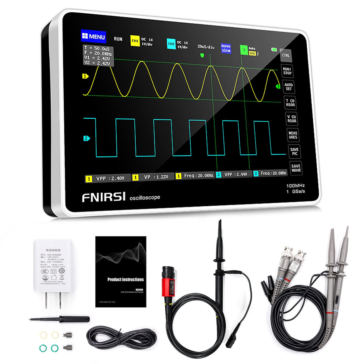 FNIRSI 1013D Plus Oscilloscope