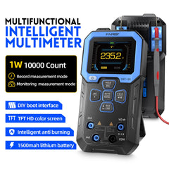 Fnirsi DMT-99 Handheld Digital Multimeter 10000 Counts Voltage Current Resistance Capacitance Frequency Temperature NCV